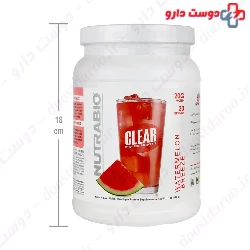 Clear Whey Protein Isolate 499 g Nutra Bio