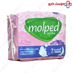 Molped Ultra Winged Sanitary 7 Pad XLarge