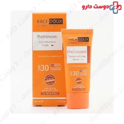Face Doux Photosome Sunscreen Cream Tinted SPF30 For Dry Skin 40 Ml
