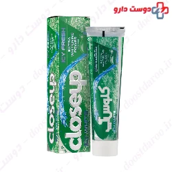 Icy Fresh Menthol Brust Toothpaste Closeup