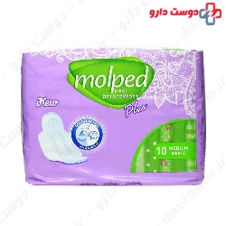 Molped Maxi Dry And Comfort Sanitary 10 Pad Medium