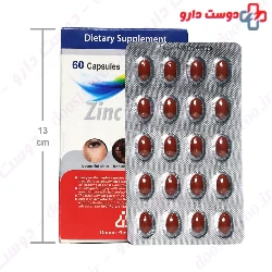 Dana Zinc Plus 5 Mg B Complex 60 Capsules