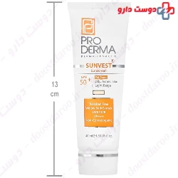 Sunvest Sunscreen Cream Oil Free For Oily Skin SPF50 ProDerma