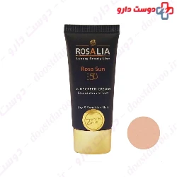 Rosalia Rosa Sun Tinted Sunscreen Cream SPF 50 For Dry Skin 40 Ml