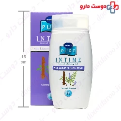 Genital Cleaning Gel With Liquorice Root Extract Pure Intime