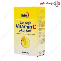 Vit C Pluse Zinc 5mg EuRhoVital 60 Capsule