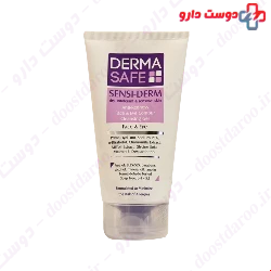 DermaSafe Sensi Derm Cleansing Gel Anti Redness Face & Eye Contour For Dry, Intolerant & Sensitive Skin 150 Ml