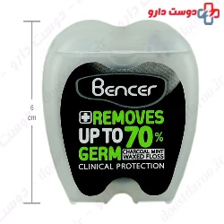 Charcoal Dental Floss 50 m Bencer