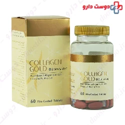 Adrian Collagen Gold with Biotin and vitamin C ۶۰ Tablets