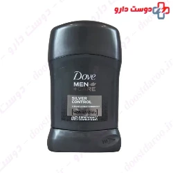 Dove men silver control stick deodorant 50ml