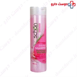 Schon Anti Fall Shampoo With Rose And Rosemary Extract For All Hair 400 ml