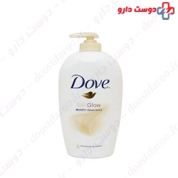 Beauty cream wash silk glove dove
