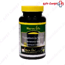 Norm Life Vanatonin Silver 60 Sublingual Tablets