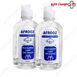 Hand Sani Tizer Liquid 7% Ethanol 250 ml Afrooz