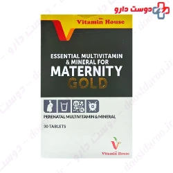 Vitamin House Multi Vitamin and Mineral for Maternity Gold 30 Tablet