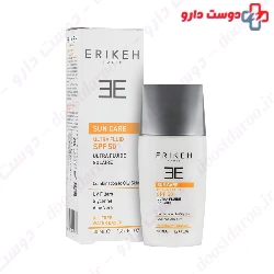 Erikeh Sunscreen Fluid  SPf 50 For Combination To Oily Skin  50 ml