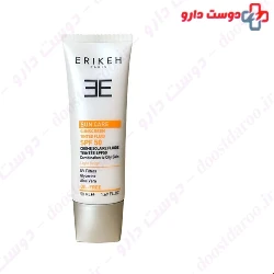 Erikeh Sunscreen Fluid  SPf 50 For Combination To Oily Skin  50 ml