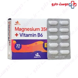Vitaomin Huse Magnesium 350 Plus Vitamin B6 Tablet