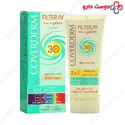 Face Plus Sunscreen Cream SPF30 For Normal Skin Coverderm