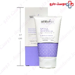Servina Intime Genital Cleansing Gel For Postmenopausal Women 150 Ml