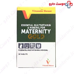 Vitamin House Multi Vitamin and Mineral for Maternity Gold 30 Tablet