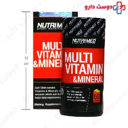 Nutrimed Multi Vitamin & Minerals 60 Tablets