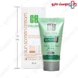 Challenge Sun Screen Cream For Oily And Acne Skin SPF50+