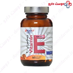 Vitamin E 400 IU RozaVit 60 Capsule