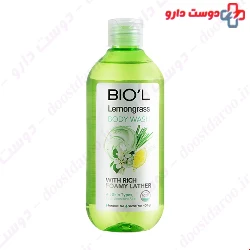 Biol Lemongrass Body Wash For All Skin Types 400 Ml