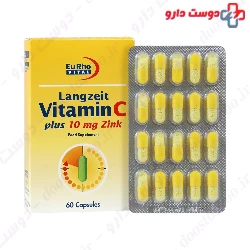 Vitamin C Plus 10 mg Zinc Eurho Vital