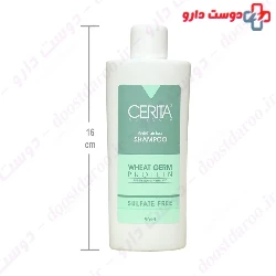 Anti Hair Loss Wheat Germ Shampoo Sulfate Free Cerita