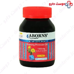 Aborns Evening Primrose Oil 1300mg 50 Softgel