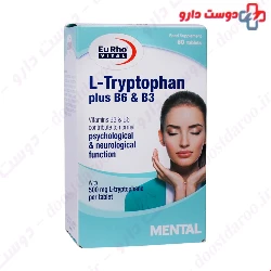 Eurho vital L Tryptophan Plus B6 And B3 60 Capsules