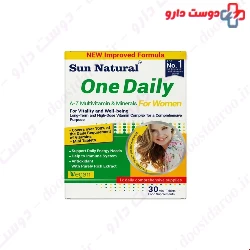Sun Natural MultiVitamin One Daily for Women ۳۰ tablets