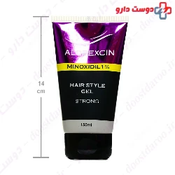Alopexcin Minoxidil 1% Hair Style Gel Oxin Darou Vesht