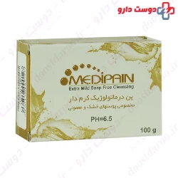 Medipain Cram Syndet Bar For Dry and Normal Skin 100 Mg