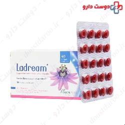 Takin Pars Pharmed Ladream 40 Softgel Capsules