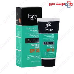 Biocalm Sun Screen Cream SPF30 For Sensitive Skin Evrin