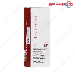 Pregnancy Safe Sunscreen Cream SPF40 La farrerr