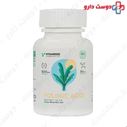 Vitamediq Folinic Acid ۶۰ Capsules