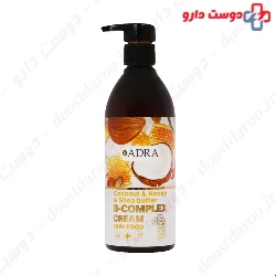Adra Bcomplex Coconut And Honey Cream 350 Ml