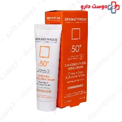 Dermatypique Sunscreen Cream SPF50 For Dry Skin Natural Beige 50 ml