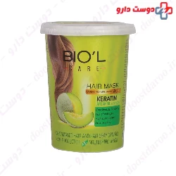 Biol Hair Mask Nourishing and hydrating contain Cantaloupe extract for Damaged Hair 500 ml