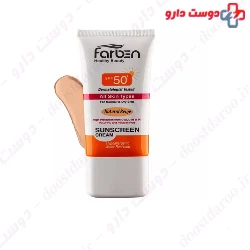 Farben Non-Comedogenic Sunscreen Cream Natural Beige 50 Ml