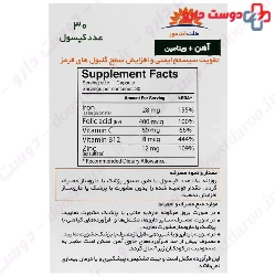 Iron And Vitamin Health And More