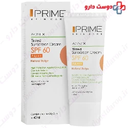 Tinted Sunscreen Cream SPF60 Prime