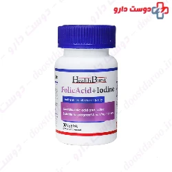 Health Burst Folic Acid And Iodine 30 Tablets
