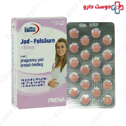 Eisen and Iodine and Folic Acid  EuRhovital 60 Tablet