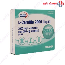 Eurhovital L Carnitin 2000 Liquid 6 Vials