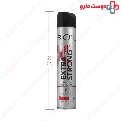 Extra Strong Hair Styling Spray With High Holding Power Biol